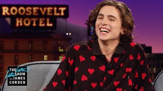 Timothée Chalamet Had a Hip Hop Alter Ego [upl. by Boardman715]