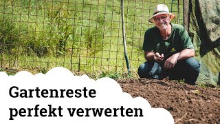 Das Hügelbeet  Gartenreste perfekt verwerten 🌱 [upl. by Holtz]