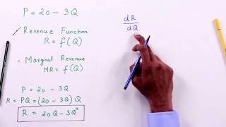 Revenue Function and Marginal Revenue [upl. by Friday]