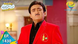 Taarak Mehta Ka Ooltah Chashmah  Episode 1430  Full Episode [upl. by Obie]