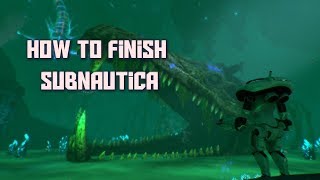 How to Beat Subnautica FULL FROM START TO END [upl. by Zawde462]