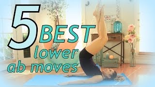 5 Best Exercises to Flatten your Lower Belly [upl. by Nnaael]