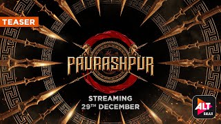 Paurashpur  Official Teaser  Starring Shilpa Shinde Annu Kapoor Milind Soman ALTBalaji [upl. by Carrick]