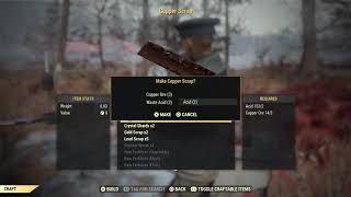 What do you do with Ore in Fallout 76 [upl. by Rahr677]