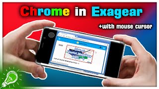 Run Chrome BrowserPC in Exagear Android2021 [upl. by Tnahs]