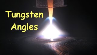 Tig Welding Penetration amp Tungsten Electrode Grind Angle [upl. by Aisatnaf]