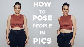 How to Pose in Pictures How to look lean and tall [upl. by Thurber]