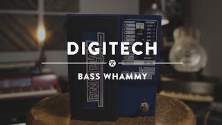 Digitech Bass Whammy  Reverb Demo Video [upl. by Eeuqram93]