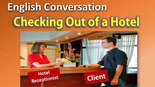 English conversation Hotel Check Out [upl. by Jasmina]