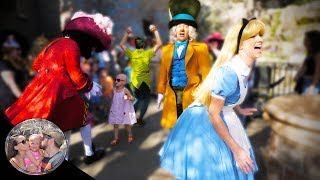 We Were SURROUNDED By Disney Characters  Disneyland Vlog [upl. by Cayla]