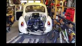 VW Beetle 2332 cc with SuperFlo heads 200bhp [upl. by Yung308]