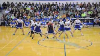 HILARIOUSLY AWESOME DANCE 3 by Carroll Senior Powderpuff Cheerleaders [upl. by Fulvi286]