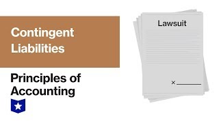 Contingent Liabilities  Principles of Accounting [upl. by Auoz]