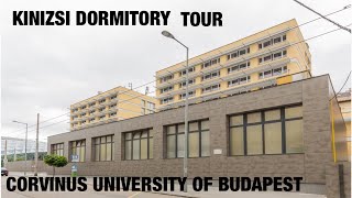 KINIZSI DORMITORY TOUR  CORVINUS UNIVERSITY HOSTEL [upl. by Godart89]