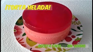 TORTA HELADA RECETA FACIL [upl. by Eilata830]