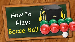 How to play Bocce Ball [upl. by Aisatana]