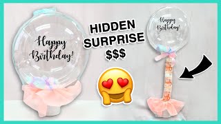 Money Surprise Balloon Tutorial [upl. by Aneleve]