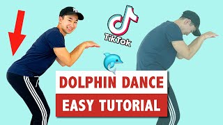 How To Dolphin Dance  Popular Tik Tok Dance Move [upl. by Nedia]