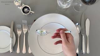 How to use and hold cutlery [upl. by Akyeluz]