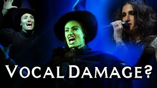 Idina Menzel FIRST vs LAST Defying Gravity [upl. by Mayfield817]