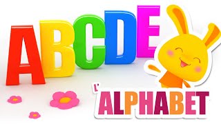 Comptines de lAlphabet  Chanson alphabet Maternelle  ABCD [upl. by Plate423]