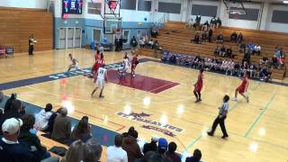 Aptos vs Burlingame Varsity Basketball CCS Semi Finals 2015 [upl. by Heida]