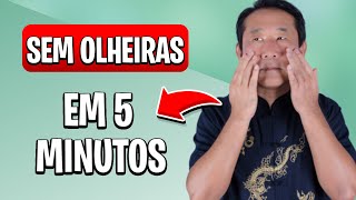 Como tirar olheiras em 5 minutos [upl. by Yrad]