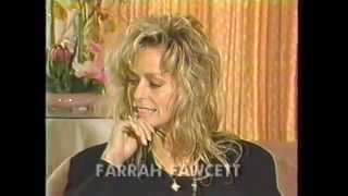 FARRAH FAWCETT  42  INTERVIEW  1989 [upl. by Nylyaj]