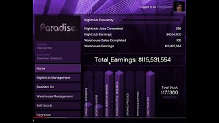 GTA V Online Nightclub Warehouse Profit Strategy [upl. by Yessej]