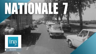 1968  1 semaine sur la Nationale 7  Archive INA [upl. by Sinnelg]