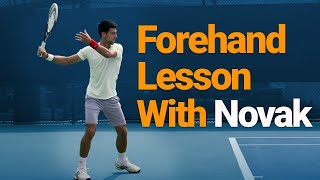 What Novak Djokovic Taught Me About My Forehand [upl. by Tnomal]