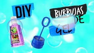 DIY COMO HACER BURBUJAS DE GEL aaxlejh [upl. by Ahsaelat]