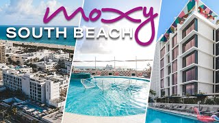 NEWEST Hotel on Miamis South Beach But is it worth the price The Moxy Miami South Beach Review [upl. by Betsy]