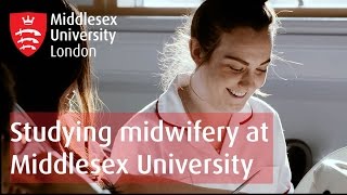 Studying midwifery at Middlesex University [upl. by Pavyer]