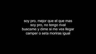 Soy Pro  Letra [upl. by Hendrik]