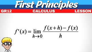 First Principles Calculus Grade 12 [upl. by Bearnard]