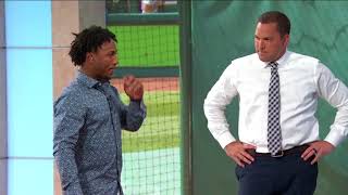 Batting Practice with Ozzie Albies [upl. by Collar]