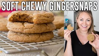 How To Make Soft Gingersnap Cookies [upl. by Aneg503]