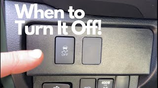 Traction Control Button and Traction Control Off Button  How amp When to Use [upl. by Otrebron]