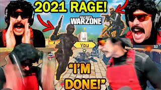 DrDisrespect MOST INTENSE Warzone RAGES in 2021 Part 1 [upl. by Ronen]