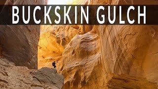 Hiking the Longest and deepest slot canyon in the world  Buckskin Gulch [upl. by Mitman]