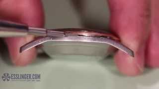 How to Remove Bezel Fit Watch Crystals with a Bench Knife [upl. by Yrahcaz]