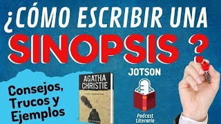 GUIA BASICA PARA ESCRIBIR UNA SINOPSIS [upl. by Nnaycnan]