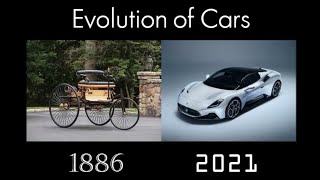 The Evolution of Cars  1886 to 2021 [upl. by Aruol429]