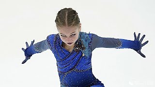 Alexandra Trusova  Grand Prix Final 201920  Free Program  Record  4 Flip [upl. by Mandi88]