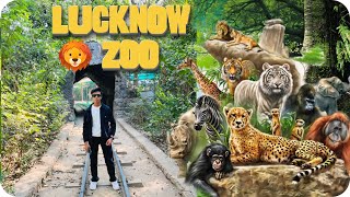 Lucknow zoo  लखनऊ चिड़ियाघर  Lucknow zoo full tour 😍 Part1 [upl. by Fabe]