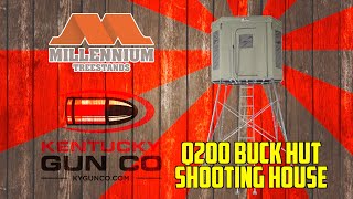 Millennium Q200 Buck Hut Shooting House [upl. by Gudrin147]