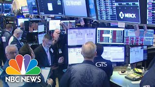 Stock Trading Halted After Markets Plunge At Market Open  NBC News [upl. by Lorrie]