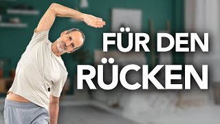 Rückenschmerzen Meine 10 Minuten Rückenübungen für jeden Morgen [upl. by Llirred]