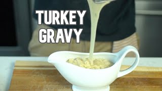 The Perfect Turkey Gravy  from Neck amp Giblets  Thanksgiving Recipes [upl. by Nesnaj]